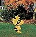 ProductWorks 24-Inch Pre-Lit Spooky Masked Woodstock Yard Decoration