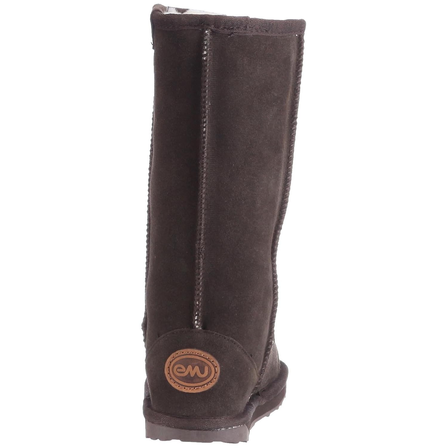 Emu Unisex Child Wallaby Hi Boots K10101 Chocolate 7 UK 24 EU 8 US