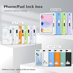 ySky Cell Phone Lock Box with Timer,Portable Timed