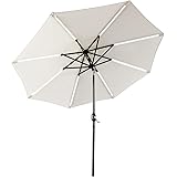 Inspiring Tilt Crank Patio Umbrella 10 039 By Trademark Idea