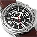 Dogfight DF0016 Mens Ace Brown Leather Strap Watch