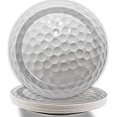 gisgfim 48 PCS Golf Paper Plates Birthday Party Supplies Disposable Golf Dessert Plates Sports Favors Decorations for Boy Baby Shower