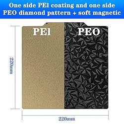 Tofelf 3D Print Bed Textured PEI Surface + Smooth