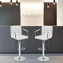 BestOffice Bar Stools Set of 2 Modern Bar Stool