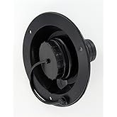 Valterra BLACK Gravity Fresh Water Fill Hatch Inlet RV Trailer