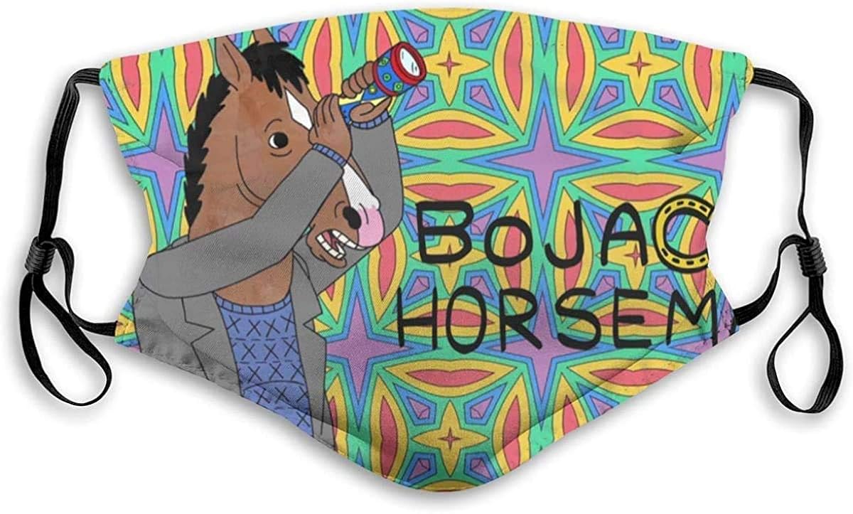 BoJack Horseman Face mask Headscarf Outdoor Seamless Reusable Scarf