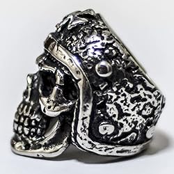ZMY Home Biker Rings Jewelry for Men Punk Stainless