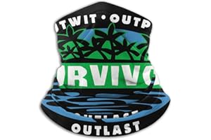 RUIKIM Face Cover Mouth Mask Scarf Bandanas Neck Gaiter Sun Protection For Outdoors Black