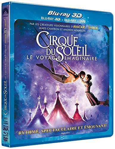 Cirque Du Soleil : Le Voyage Imaginaire - Combo Blu-Ray3d + Blu-Ray+ Dvd
