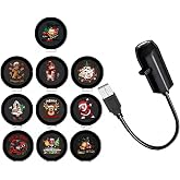 Plug and Play HD Christmas Projector - 6 or 10 Festive Scenes，10 | 5D Holographic Night Light Projector, No WiFi or App Needed, Auto Shut-Off, Silent Operation, Room Transformation