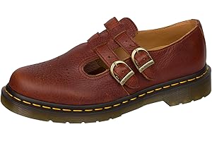 Dr. Martens Womens 8065 Ambassador Leather Mary Jane
