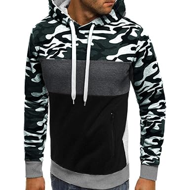 sudadera camuflaje hombre