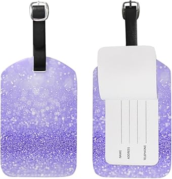 Glitter luggage tag Clearance