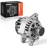 A-Premium Alternator, 12V 115A 6-Groove Decoupler Pulley Clockwise | Compatible with Toyota Corolla 2014-2019 1.8L, Replace# 27060-0T230, FG12T050