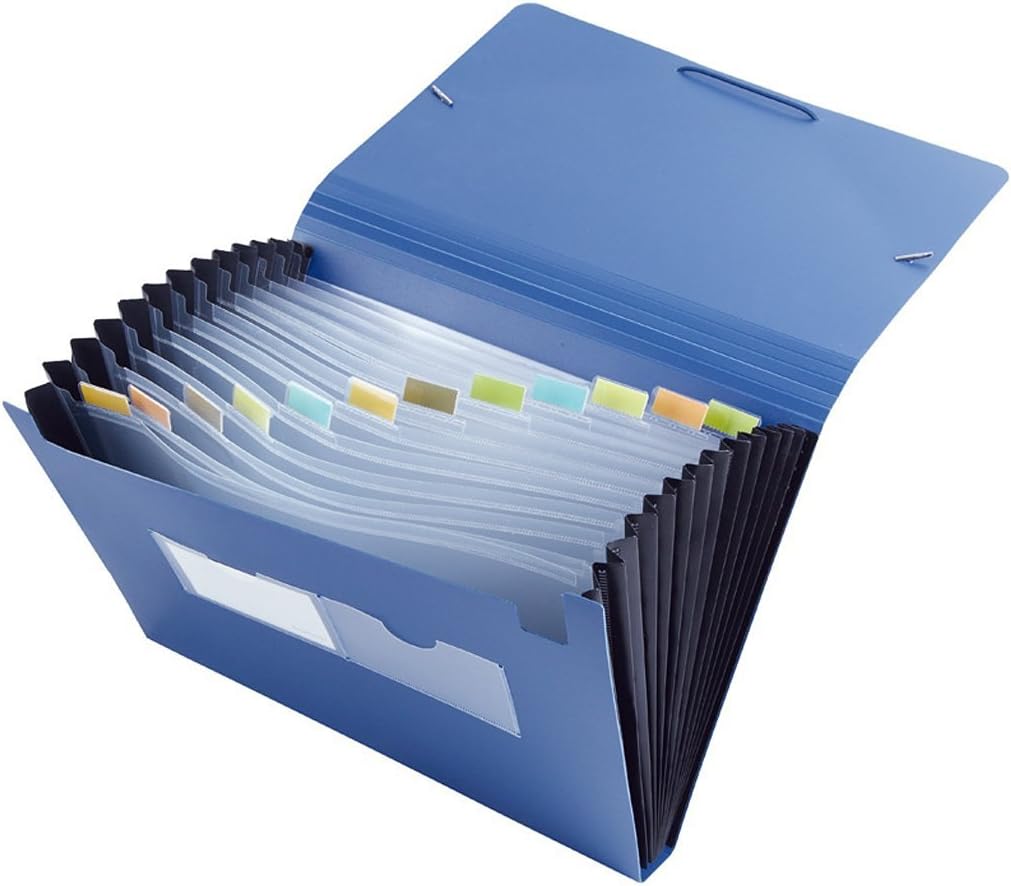 Elastic A4 Expanding File Folder Plastic Pocket