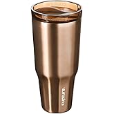 Cupture Travel 32 oz Vacuum Insulated Stainless Steel Tumbler Cup (Copper)