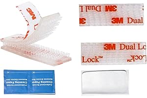 VBXBKC Multifunctional ez Pass Velcro Strips with Adhesive 4 Pcs (2 Sets)，ez Pass Holder，IPass/IZoom/SunPass Mounting Strips - Better Than (Tag Attacher Gun)