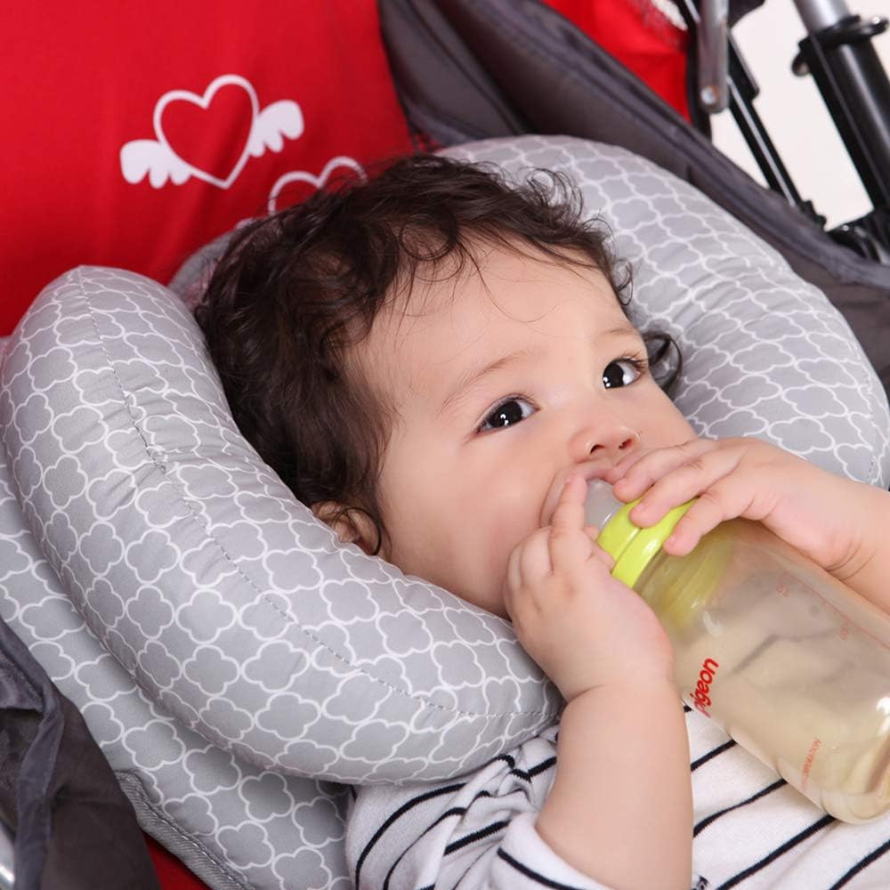 2 En 1 Cochecitos De Silla De Paseo Soporte De Cuello Suave Para 3 Meses A 1 Ano Bebe Almohada De Viaje Ajustable Para Bebe Para Silla De Paseo O Cama Bebe Accesorios Appytherapy Com