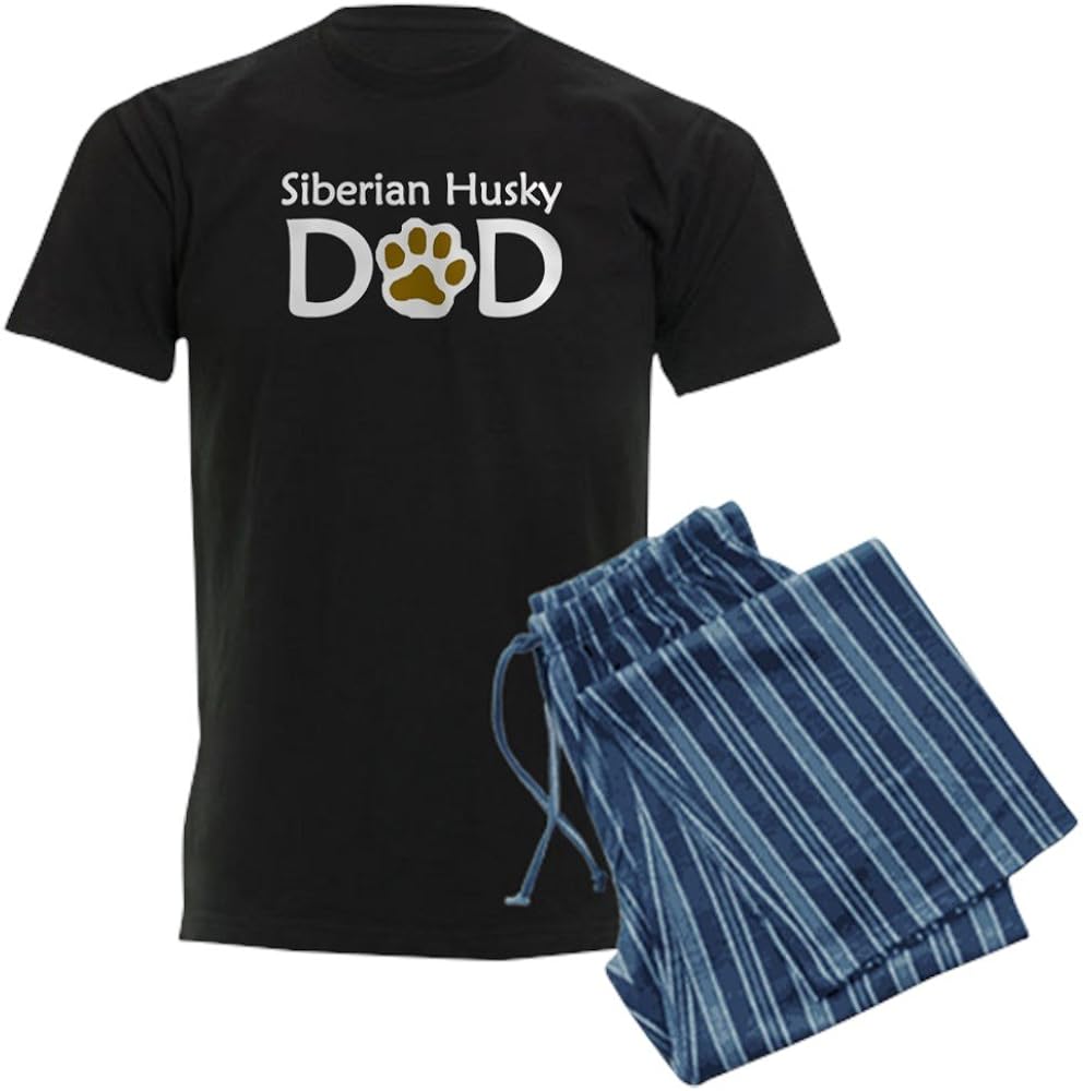 CafePress Siberian Husky Dad Pajamas Pajama Set Clothing