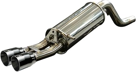 Amazon Einsatz アインザッツ 輸入車用マフラー S 622 Type 2 Peugeot プジョー 7 Gti ブラッククロームテール仕様 Jb 車 バイク 車 バイク