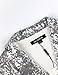 HaoDuoYi Womens Casual Silver Sequins Pocket Side Coat Jacket