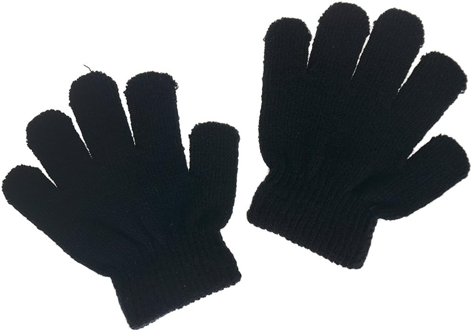 Cren Little Boys and Girls Winter Knitted Magic Gloves Infant Toddler Baby Mittens