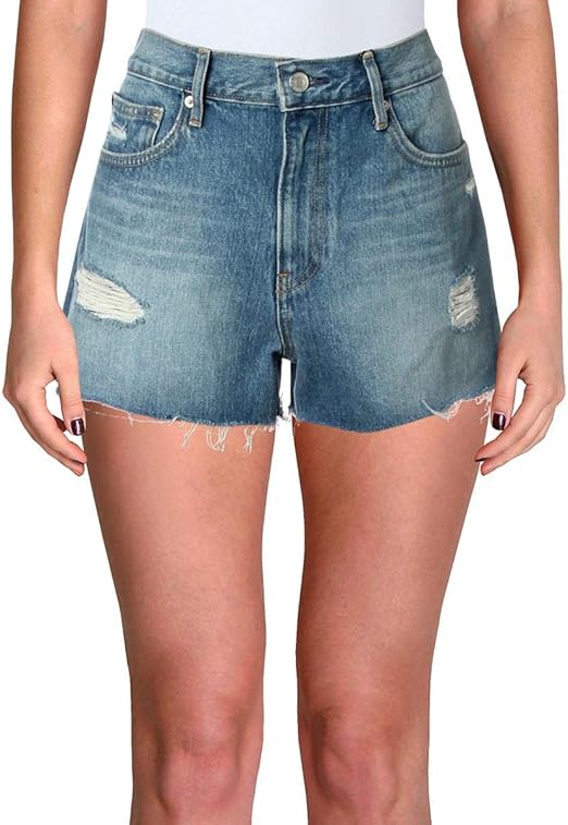 calvin klein jean shorts womens