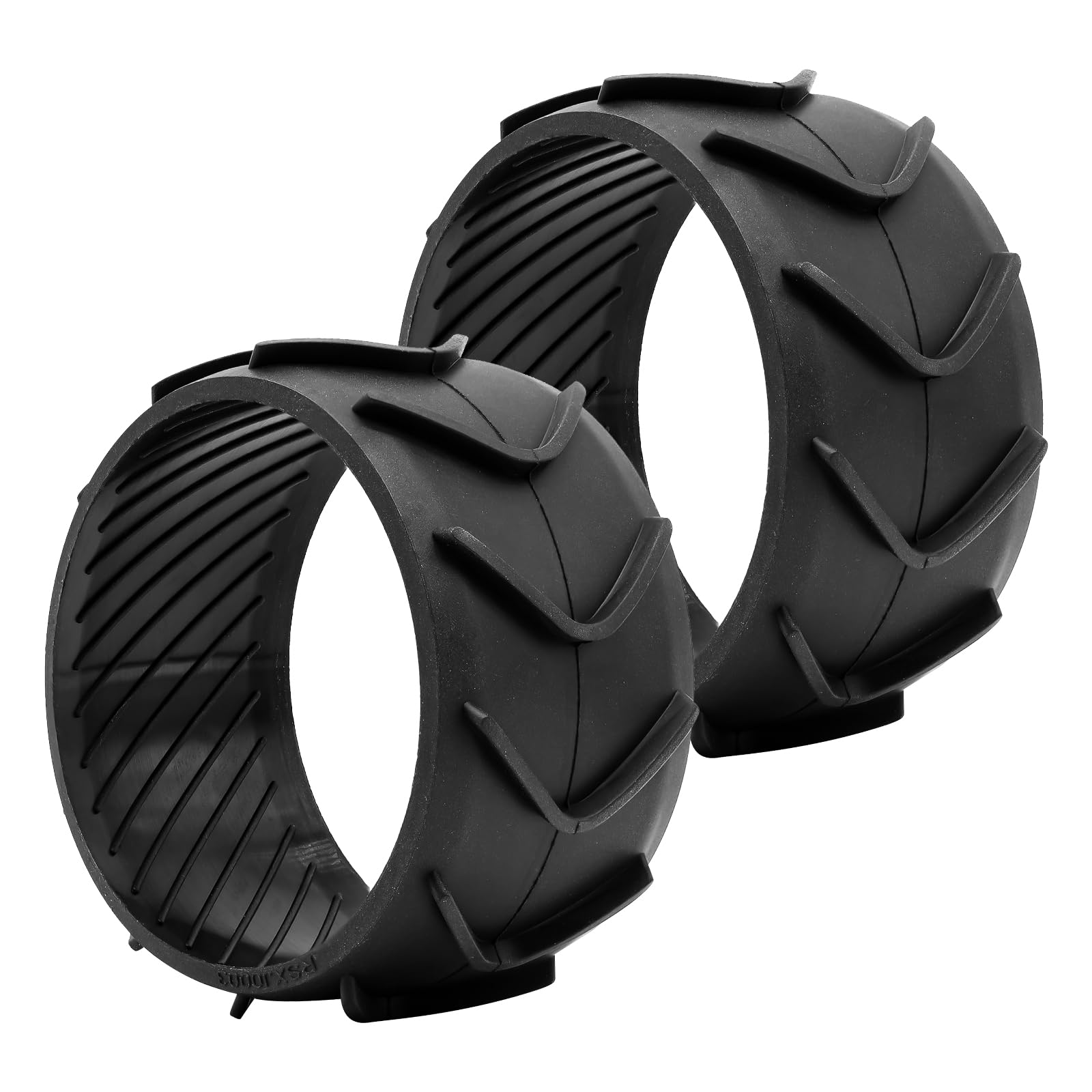 YWNYT 2pcs Wheel Protection for Worx Landroid, Wheel Protection Traction Improvement for Worx Landroid Worx Landroid Robotic Lawnmower S300 M500 M700 M1000 L800 L1000 (RSXJ0003)