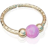 Cut Wire Gold Nose Ring - Nose Rings - 20 Gauge 14k Gold Filled Pink Opal Nose Piercing hoop