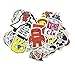 Laptop Stickers 200 pcs Random Sticker Pack Car Stickers Motorcycle Bicycle Luggage Decal Graffiti Patches Skateboard Waterproof Stickers