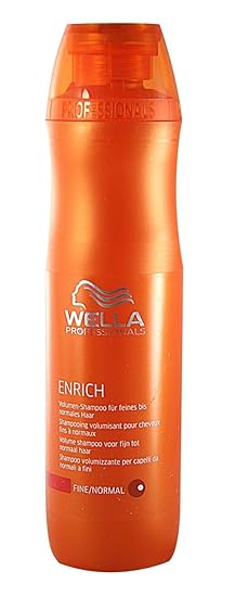 Wella Professionals Enrich unisex, Volumen Shampoo für feines bis normales Haar 250 ml, 1er Pack (1 x 1 Stück)