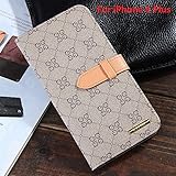 RAYTOP Leather Wallet Case for iPhone 6 Plus / iPhone 6S Plus 5.5