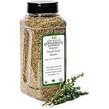 HQOExpress | Organic Thyme Leaf | 7 oz. Chef Jar