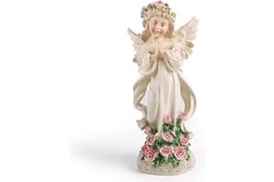 FRIZD Flower Fairy Angel Solar Light Garden Decorations Waterproof Resin Figurine for Garden Patio Yard Outdoor Decor Gifts for Mom Grandma Birthday for Women