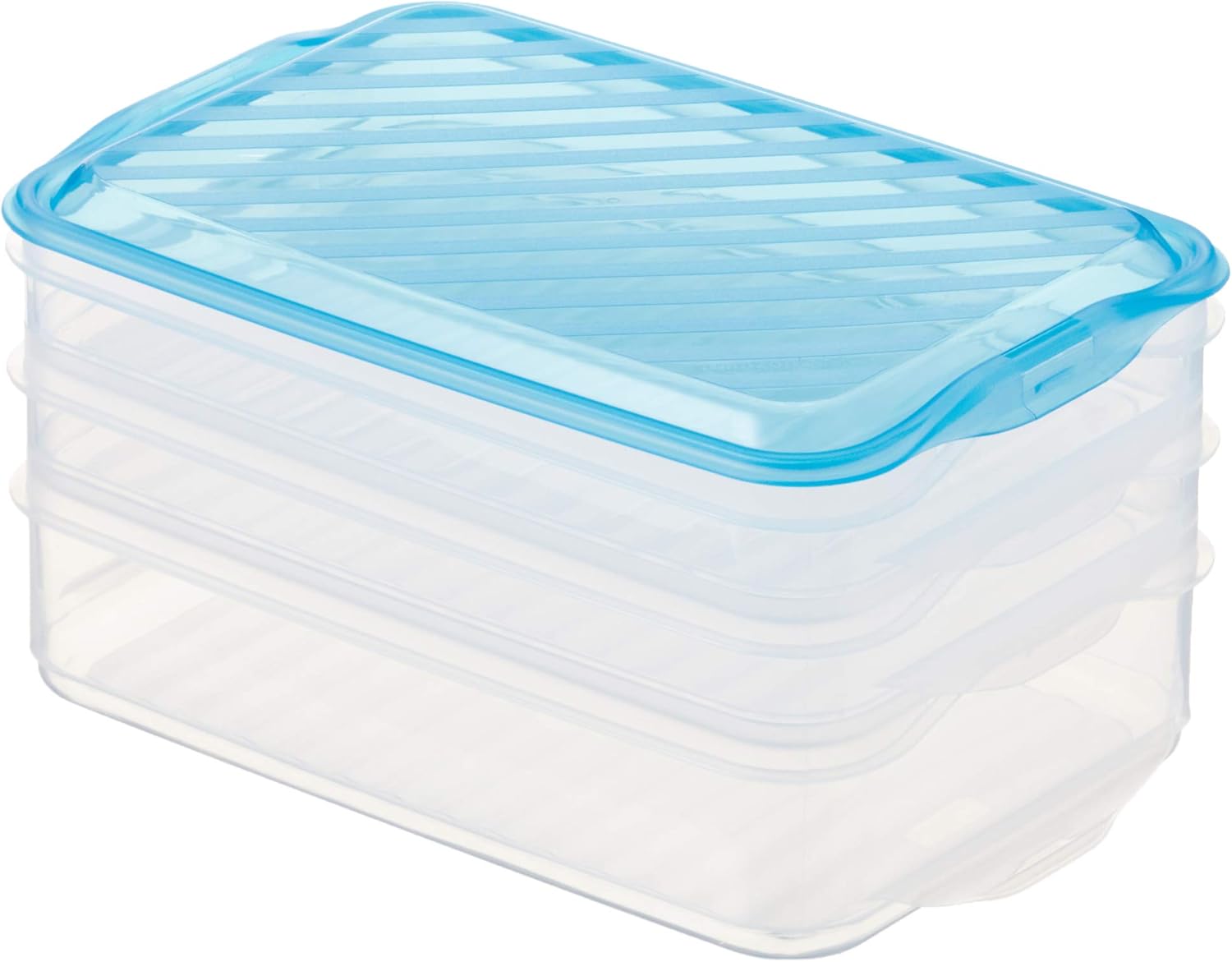 AmazonBasics – Cajas para almuerzo apilables: Amazon.es: Hogar