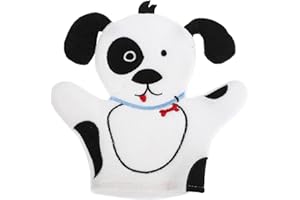 Abaodam Cartoon Bath Glove for Kids Soft Toddler Scrubbing Mitt Essential for Gentle Deep Exfoliation and Body Cleaning