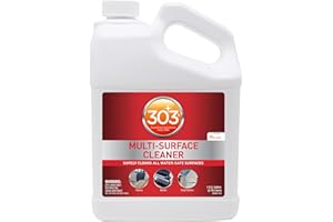 303 Products Multi-Surface Cleaner - Safely Cleans All Water Safe Surfaces, Including All Types of Fabric and Vinyl, Rinses Residue Free, Manufacturer Recommended, 1 Gallon (30570)