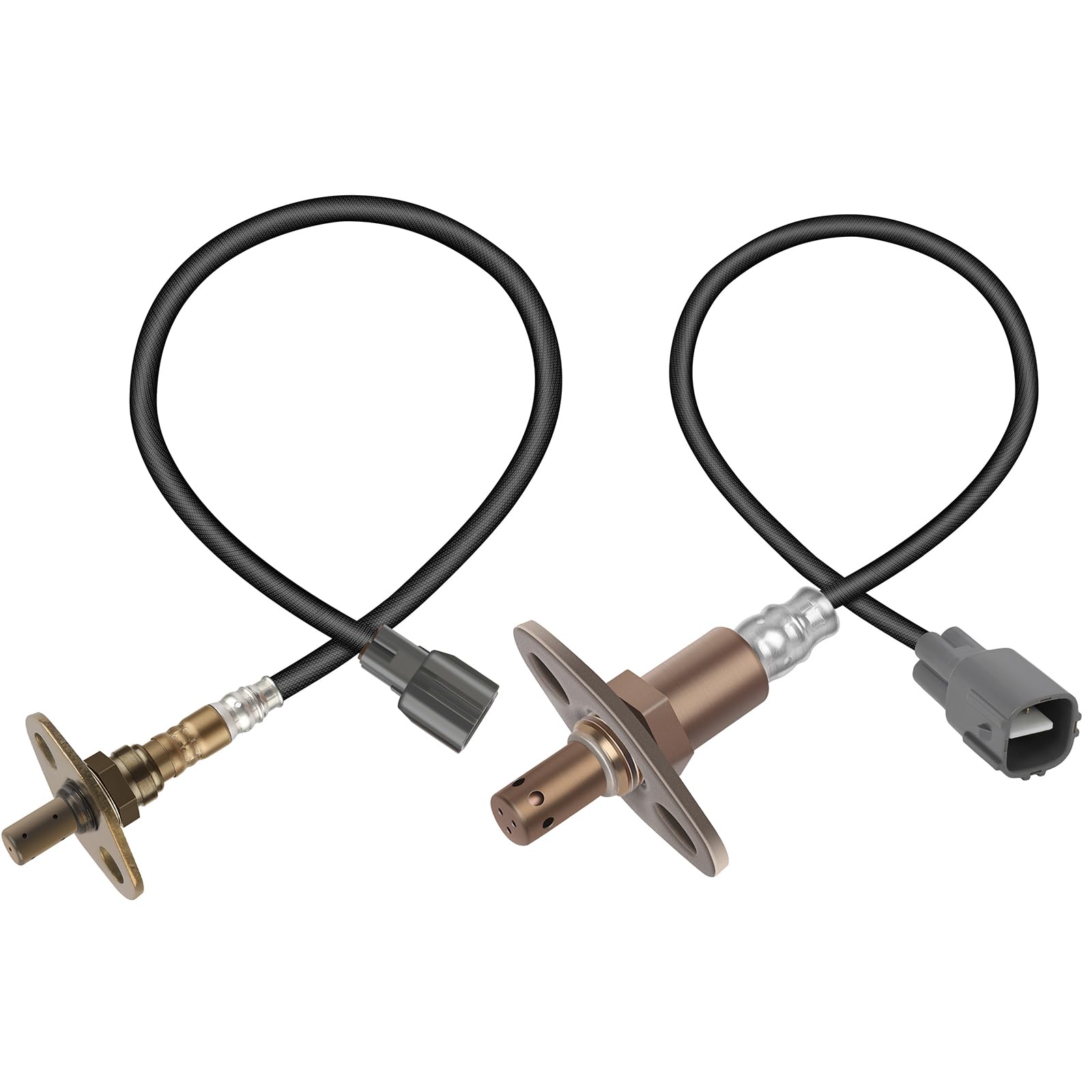 Photo 1 of QIJIAUTO O2 Oxygen Sensor Upstream & Downstream 2PCS - Fits for Toyota 4Runner 1999-2000 & Tacoma 2000 2.7L 3.4L V6, Replaces 234-9003 234-9001, SG1839 - Fix Check Engine Light, Improve Fuel Mileage