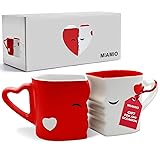 MIAMIO - Coffee Mugs/Kissing Mugs Bridal Pair Gift