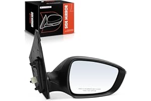 A-Premium Passenger Side Power Door Mirror - Compatible with Hyundai Elantra GT 2013 2014 2015 2016 2017 - Heated Manual Fold