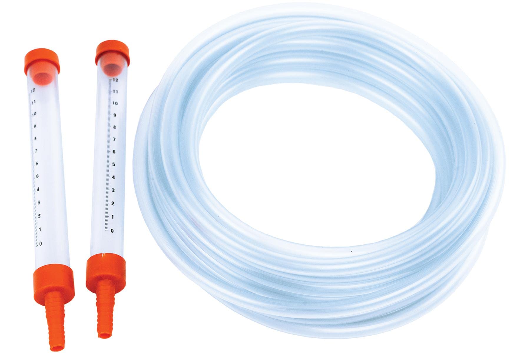 Toolty PVC Water Level Gauge Kit - Hose Spirit Level - 3/8 Inch Diameter - 15m - for Precise Level Measurement of Distant Points - DIY - TLTY-P15