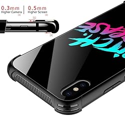 CARLOCA iPhone Xs Case,Funny Adult Bitch iPhone X