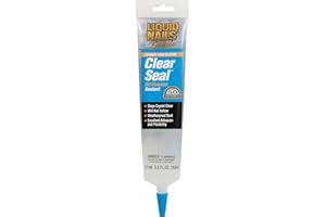 Liquid Nails Clear Seal All-Purpose Sealant, 5.5 oz, 1 Count (Pack of 1)