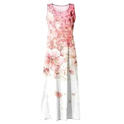 FlekmanArt Womens Dresses Sleeveless Dress for