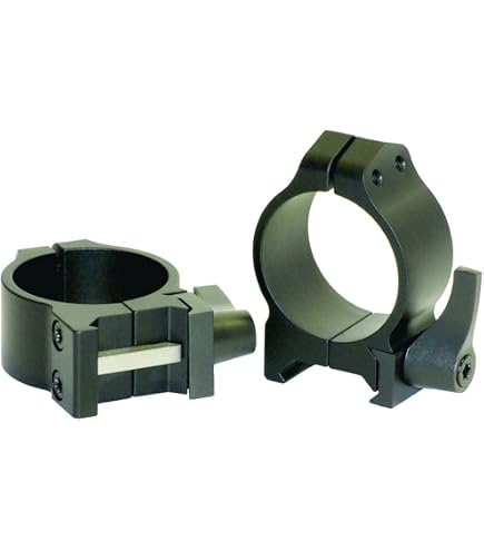 Amazon.com : WARNE 214LM Maxima Quick Detach Scope Rings, Sintered