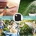 growfast Garden Hose, 100 Feet Expandable Lightweight and Durable Water Hose with 3/4 Nozzle Solid Brass Connector Flexible Stretch Hosepipe for Heavy Duty Commercial Use and Watering, Washing