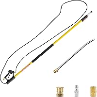 AR Annovi Reverberi AR Blue Clean ARTEL-18 Telescopic, Adjustable length Power Washer Lance, Yellow