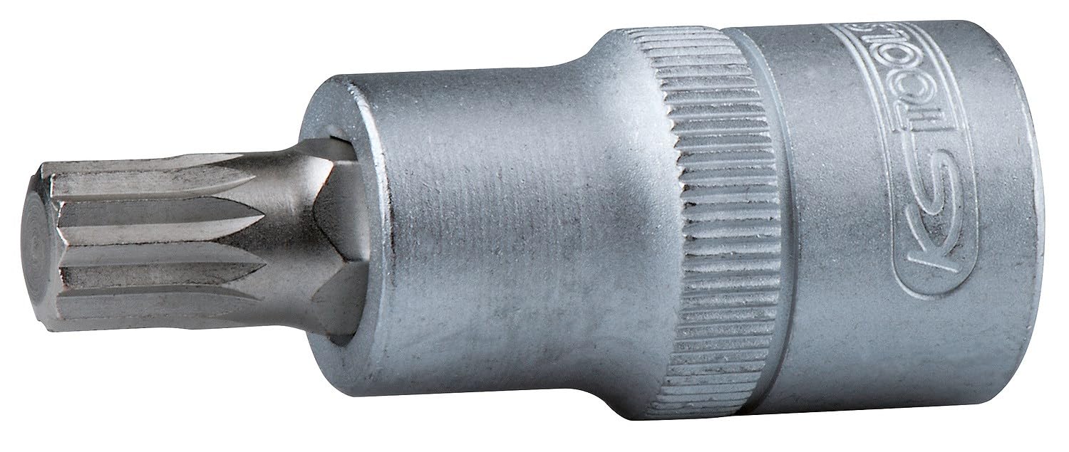KS Tools 911.5307 1/2" Bit Socket Spline (XZN), M18, 55 mm