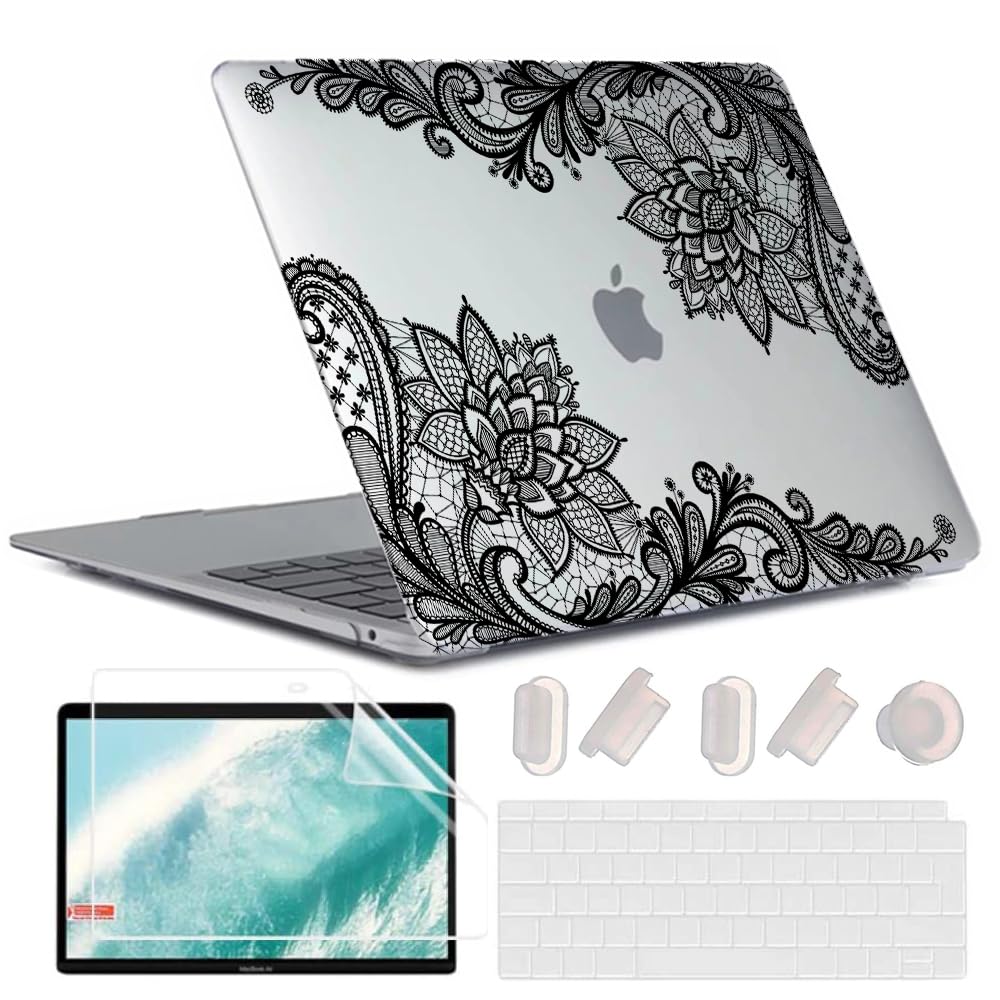 MUSHUI 4 in 1 for MacBook Air 13 inch Case 2020