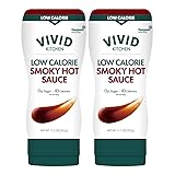 VIVID KITCHEN Low-Calorie Smoky Hot Sauce - 2 Pack